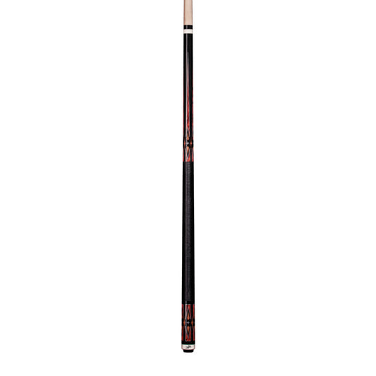 Dufferin Black & Cocobolo Cue with Embossed Leather Wrap - photo 2