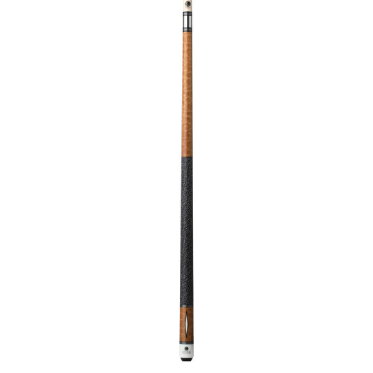 Lucasi Custom Exotic Apitong  Diamond Series Cue with Black/White Linen Wrap - photo 2