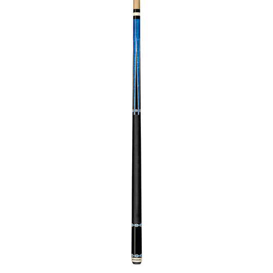 Players Blue Maple Cue with Black Linen Wrap - photo 2
