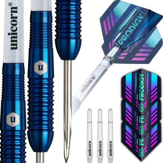 Unicorn Prodigy 02 Steel Tip Dart Set - 95% Tungsten