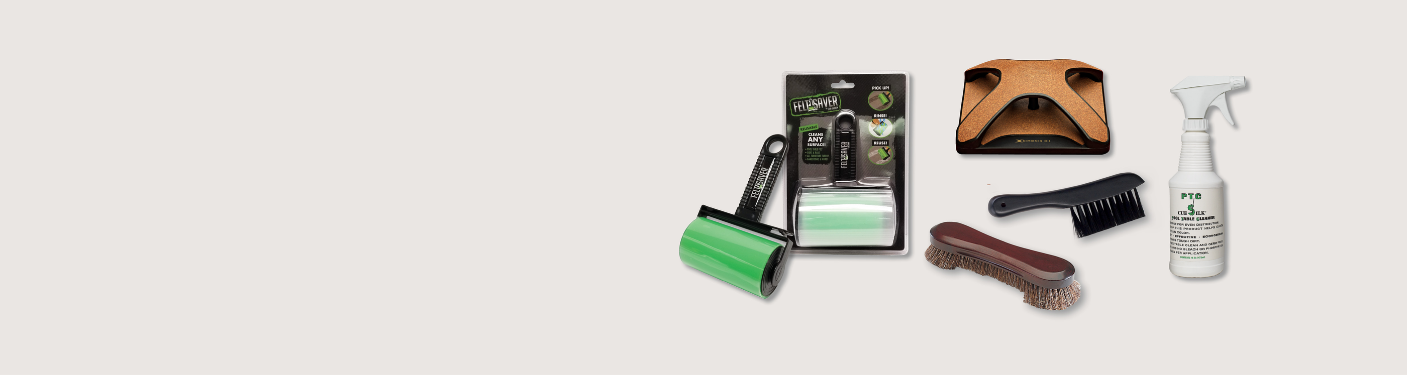 Pool Table Brushes & Cleaners